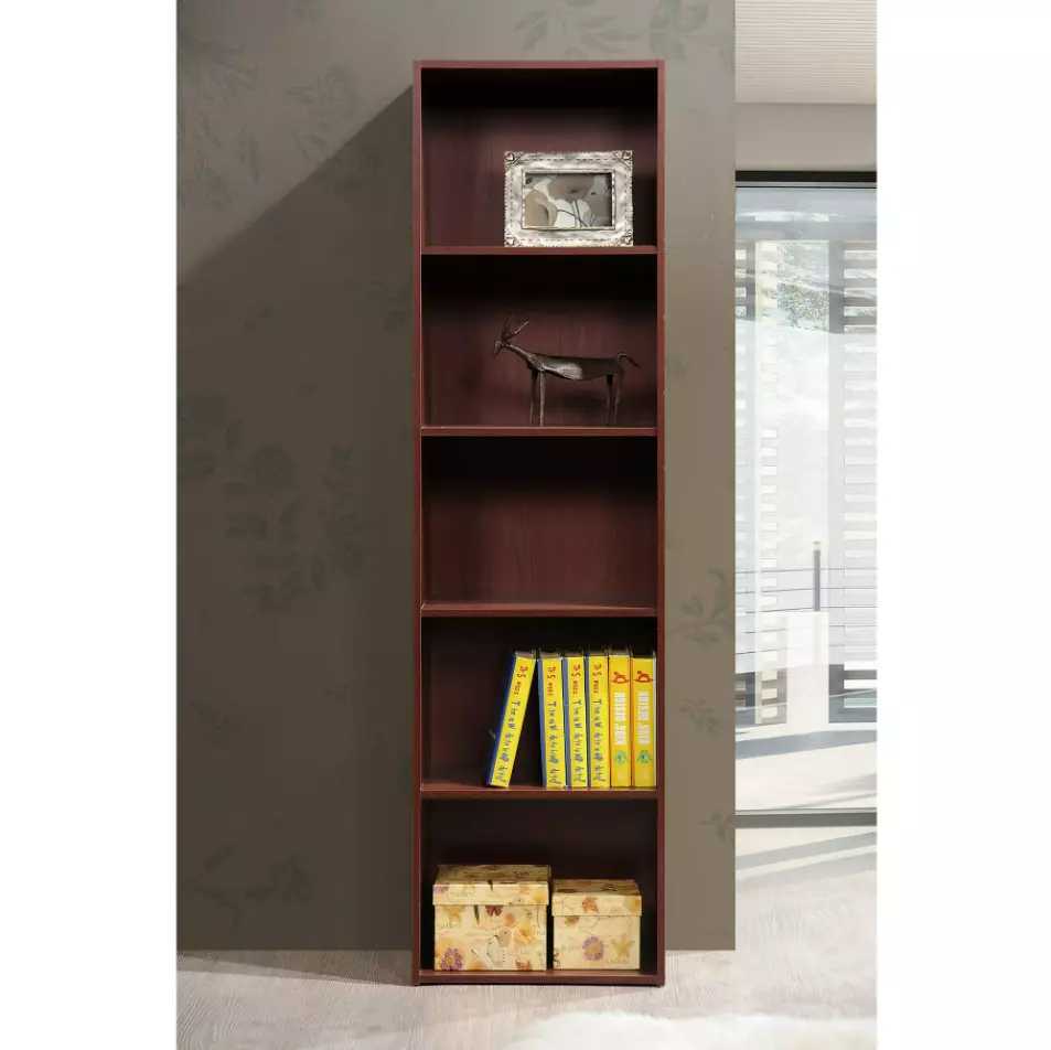 Hodedah 5 cheap shelf bookcase