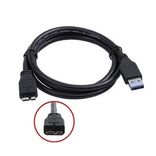 USB 3.0 PC Data SYNC Cable Cord For Toshiba 500GB Automatic Backup PH2050u 1EWL