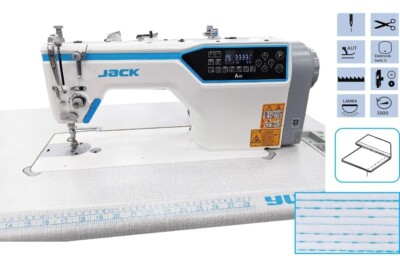 Jack A4F Digital Footlifter & Bartack Lockstitch Machine | Efficient Sewing