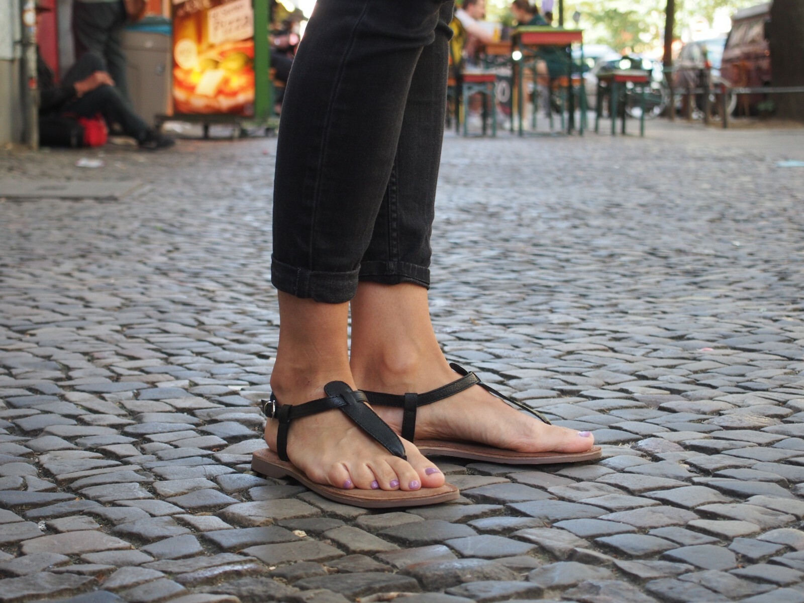 Купить LAZAMANI Damen 75.618 Sommerschuhe Echtleder Schwarz Black Sandale  на Аукцион DE из Германии с доставкой в Россию, Украину, Казахстан