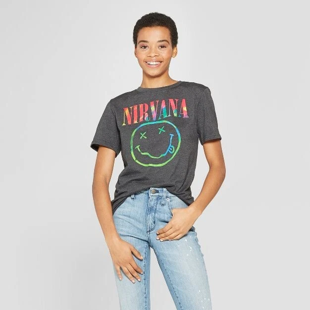 Nirvana t shirt clearance frauen