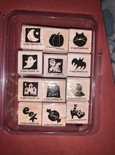 Stampin Up Stamp Set 12 Halloween Stamps