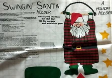 Swinging Santa Card Holder Craft Panel