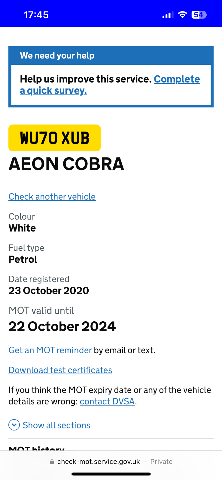 Aeon Cobra 440 Road Legal Quad Bike eBay