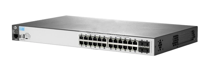 J9779A HP 2530-24 24-Port Gigabit PoE+ Ethernet Network Switch J9779-6000 ears - Image 2 of 3
