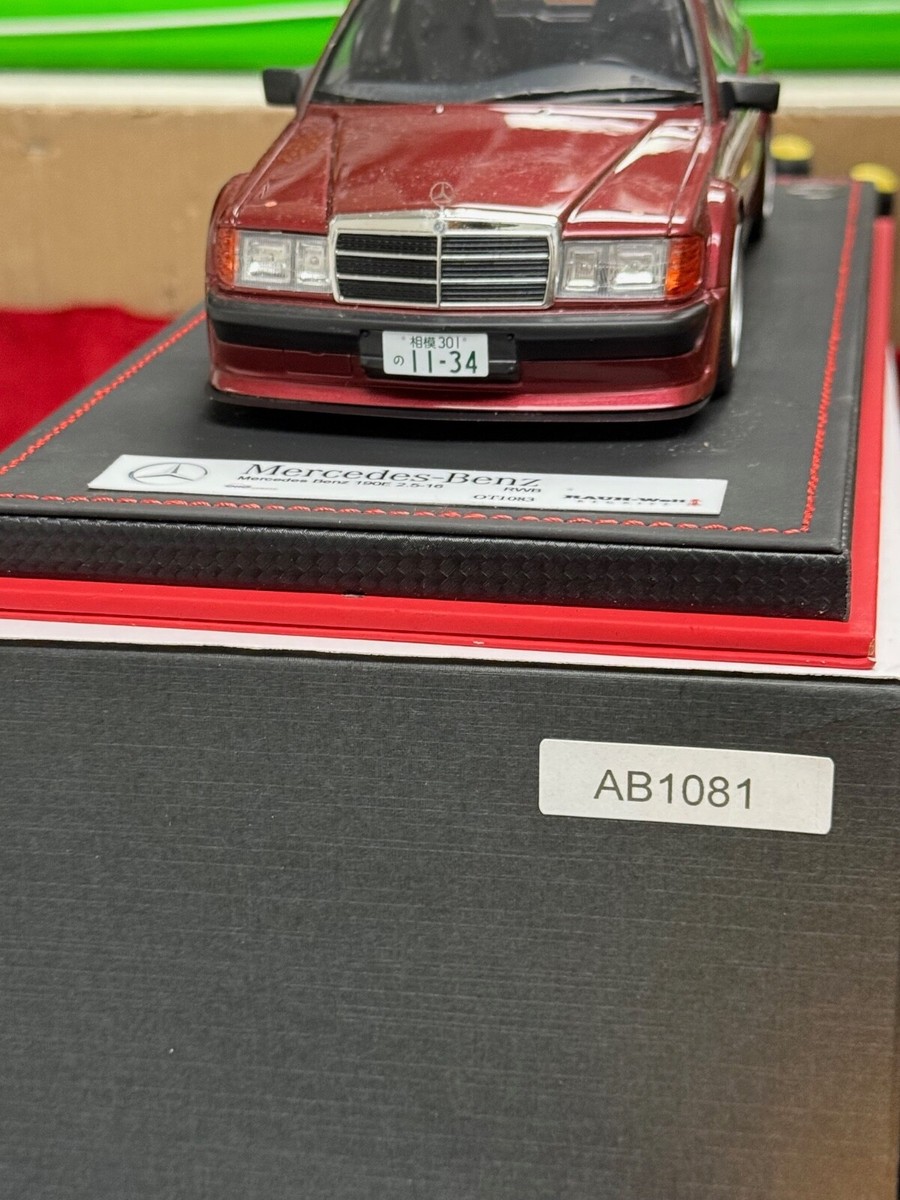 1/18 GT Spirit Otto Mercedes 190E 2.5-16 Rauh-Welt Republik Red