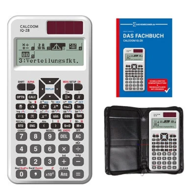 CALCOOM IQ-Z8 und 5 Jahre Garantie + Schutztasche + Fachbuch