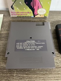 Bandai Golf Challenge Pebble Beach NES Nintendo Complete In Box CIB! Tested!
