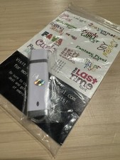 50 Machine Embroidery Fonts Sent on USB for Embroidery Machine