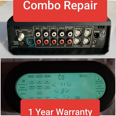 REPAIR* Bose LifeStyle LS 40 50 NO RESPONSE M1 + P1 Remote
