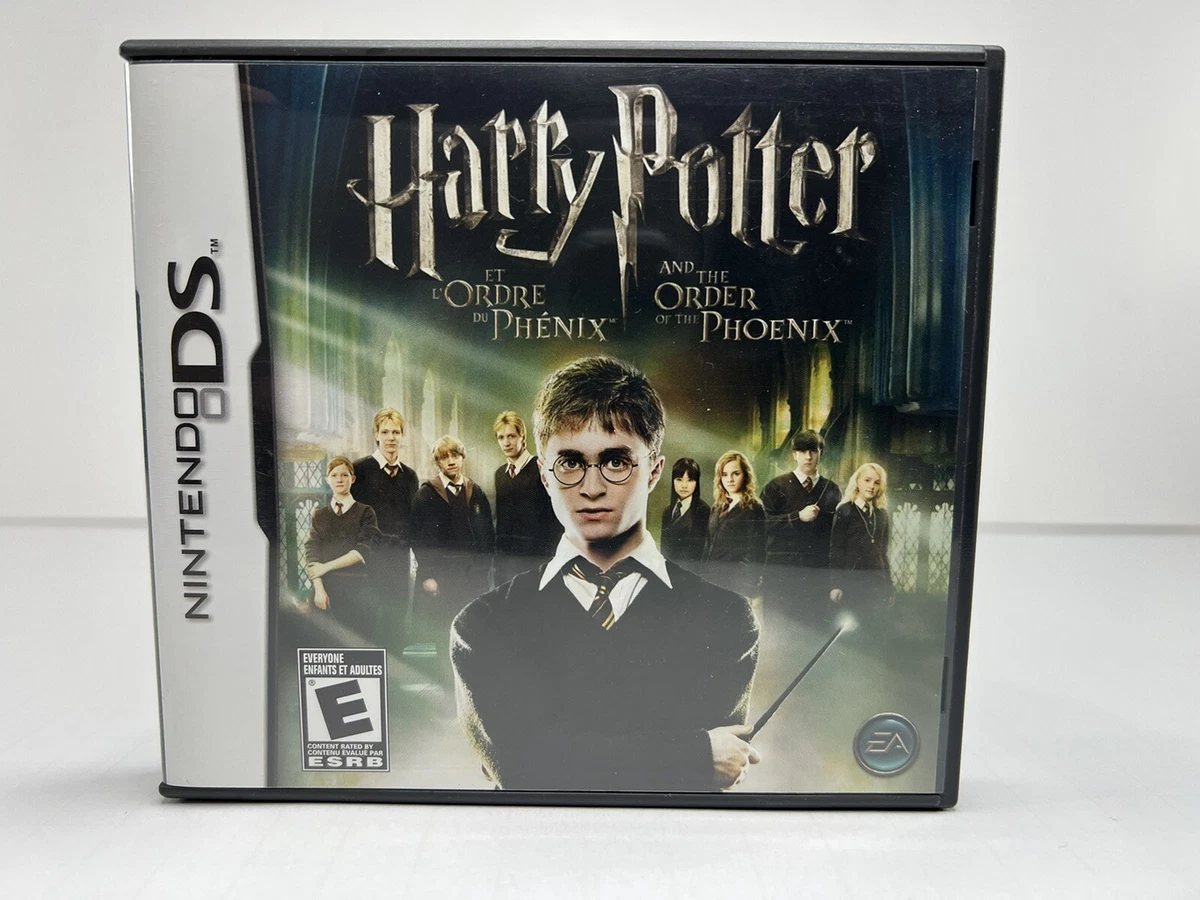 Harry Potter and the Order of the Phoenix Nintendo DS Game Instructions Case