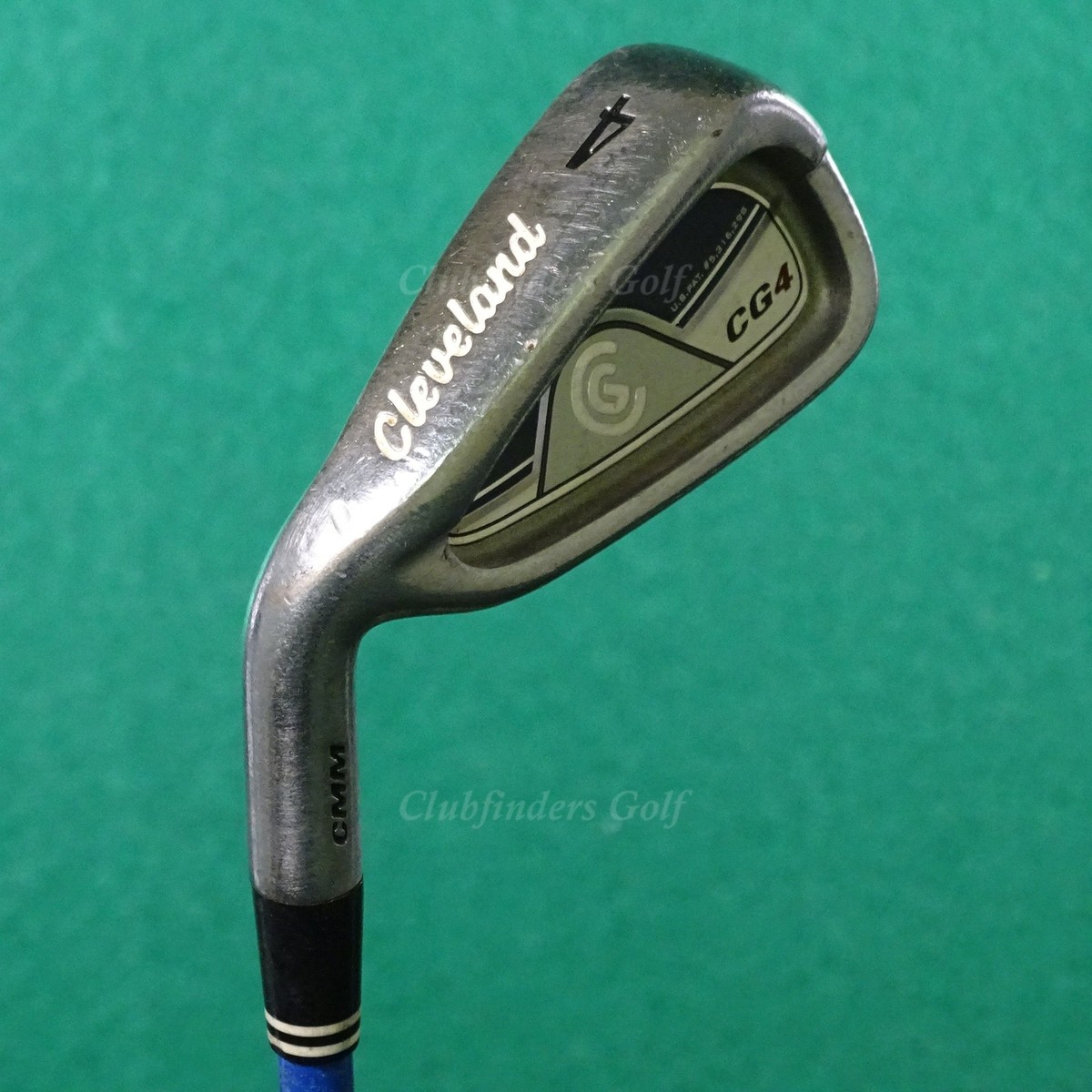 LH Cleveland CG4 Single Iron Grafalloy ProLaunch Blue Graphite Regular