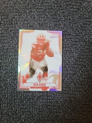 2023 Phoenix Football Nick Chubb - Contours Insert - SC7557 | eBay