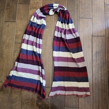 Men's Multi Color Striped Scarf