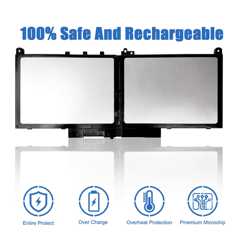 Replacement J60J5 Battery For Dell Latitude E7270 E7470 Series MC34Y 242WD 55Wh - Picture 9 of 12