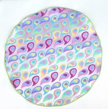 Lord R Colton Masterworks Pocket Round Capri Silver Lime Silk - $75 Retail New