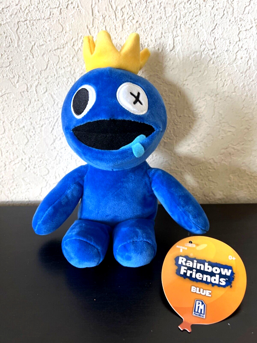 Rainbow Friends Roblox Little Blue Man with Crown Plush Toy 2023 - China Rainbow  Friend and Plush price