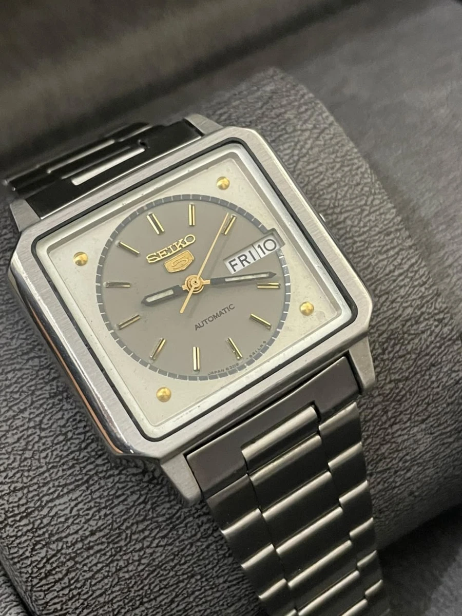 Seiko 5 Mechanical (Automatic) Square Wristwatches for sale - eBay