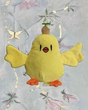 Daizoo  chick yellow plush. Daiso stuffed animal. 11 in