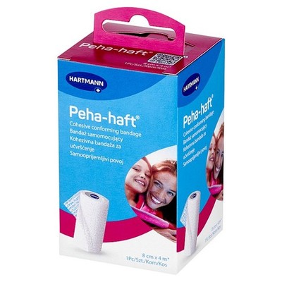 Peha-haft self-fixing bandage 8 cm x 4 m, 1 pc.