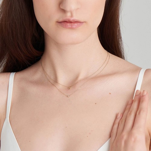 Ania Haie 14kt Gold Padlock Necklace - Picture 3 of 6