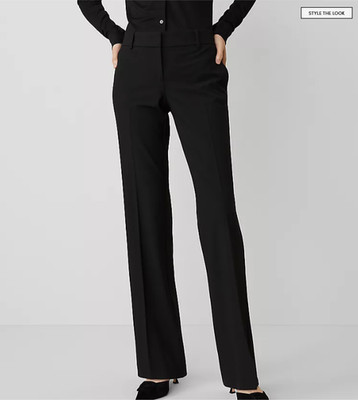 NWT Ann Taylor The Mid Rise Trouser in Seasonless Stretch