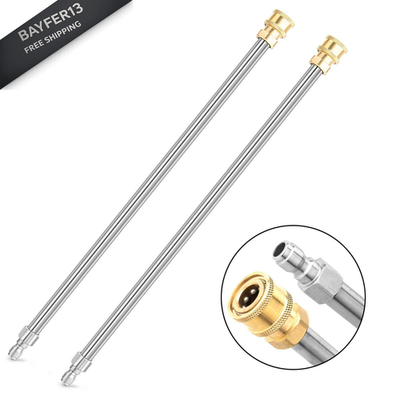 #ad #ad Pressure Washer Extension Wand 2 Pack 17 Inch 17 inches silver yellow $15.65