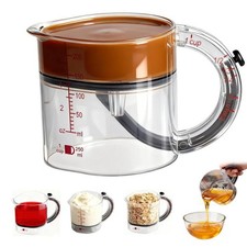 4-in-1 Adjustable Measuring Cup Cooking Adjustable Measuring Cup with Turn Base