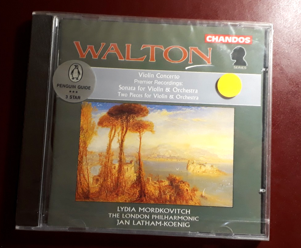 WALTON, MORDKOVITCH, KOENIG- CONC X VL,SON X 2 VL*CD NEW SEALED NUOVO SIGILLATO