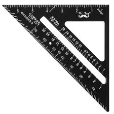 - Metal Square Ruler, 7 Inch, Aluminum Rafter Square, Carpenters Square Tool, Ca