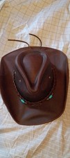Bullhide Cowgirl Hat 100 Authentic Leather Size Medium