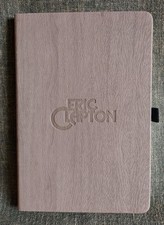 ERIC CLAPTON Brand NEW NOTEBOOK Ribbon Bookmark Backstage VIP Concert Tour SWAG