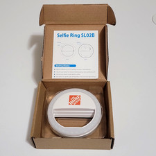 The Home Depot Employee Merch Clip On Laptop Conference Ring Light NEW