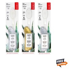 Sustainable Big Toothbrush Pack - 3 Replaceable Heads for Luxurious Oral Care