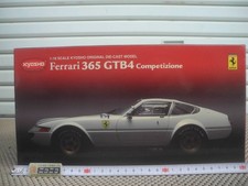 KYOSHO 1/18 FERRARI Ferrari 365 GTB4 Competizione No Lier. White 08163W