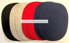 IMITATION LEATHER ELBOW PATCHES IRON ON ( CHOICE OF 8 COLOURS )
