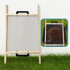Large Soil Sifter, Rock Sifter Garden Sieve Soil Dirt Leaves for Gardening, 1...