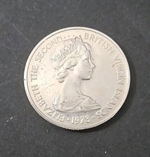 British Virgin Islands 5 Cents 1973FM (P) Copper-Nickel KM#2 Proof