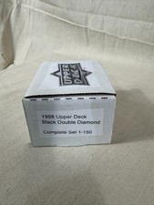 1998 98 Upper Deck Black Diamond Football 150 card complete set