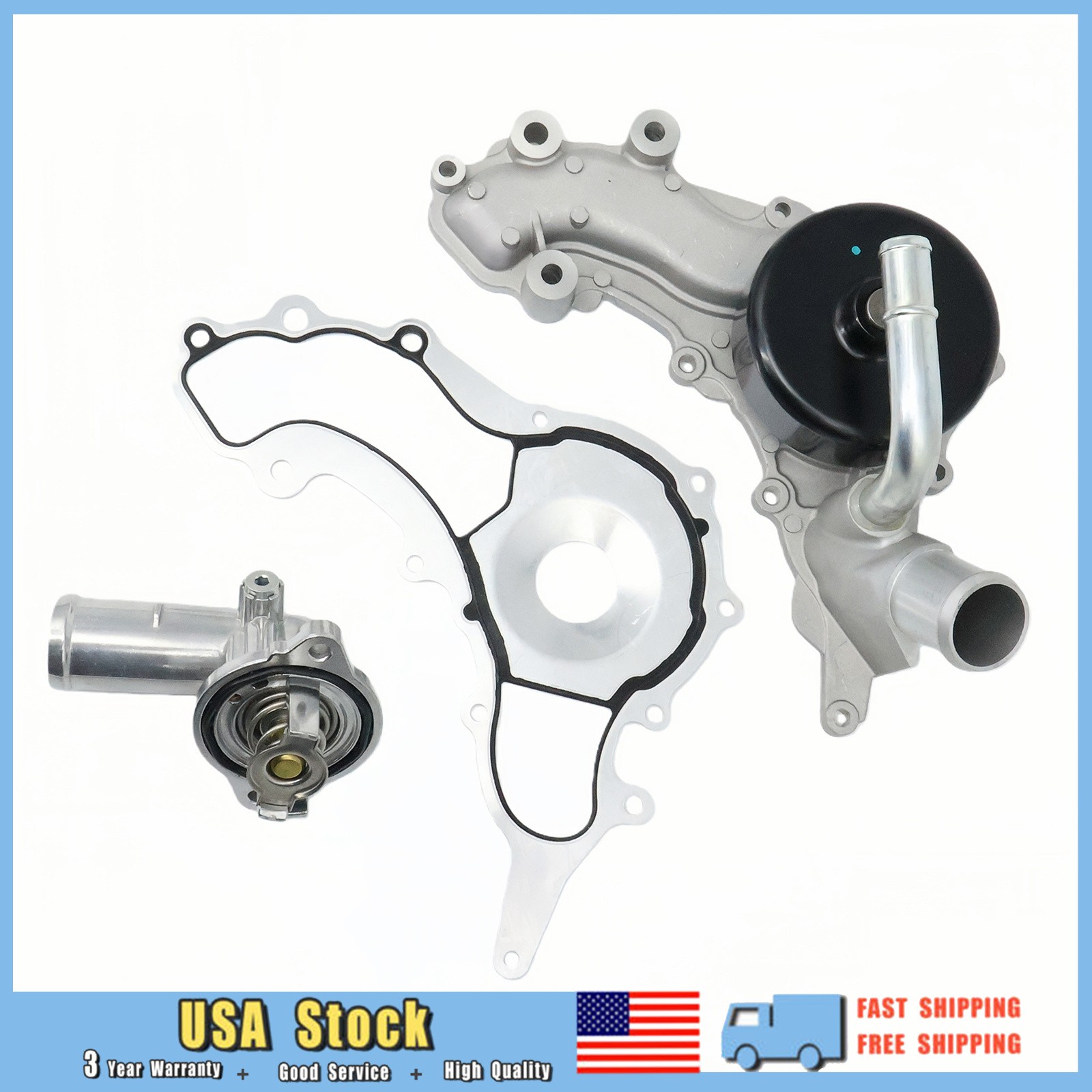 Maserati Ghibli S Q4 2013-2016 Water pump