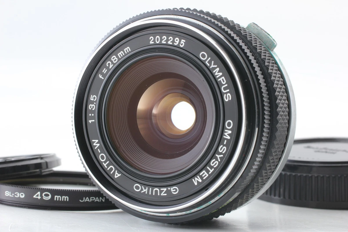 F/3.5 Camera Lenses Olympus Zuiko 28mm Focal for sale | eBay