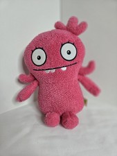 Ugly Dolls MOXY Yours Truly 8" Plush Pink Terry Cloth Plush Doll Toy Hasbro