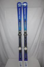 SALOMON " S RACE SL 10 " TOP SKI SLALOM CARVER 165 CM + BINDUNG NEU