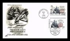 DR JIM STAMPS US COVER SWEDEN TREATY 200TH ANNIVERSARY FDC JOINT ISSUE COMBO