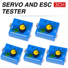 RC Car Boat Plane Servo Tester 3CH Digital Multi ESC Steering Gear Tester CCPM