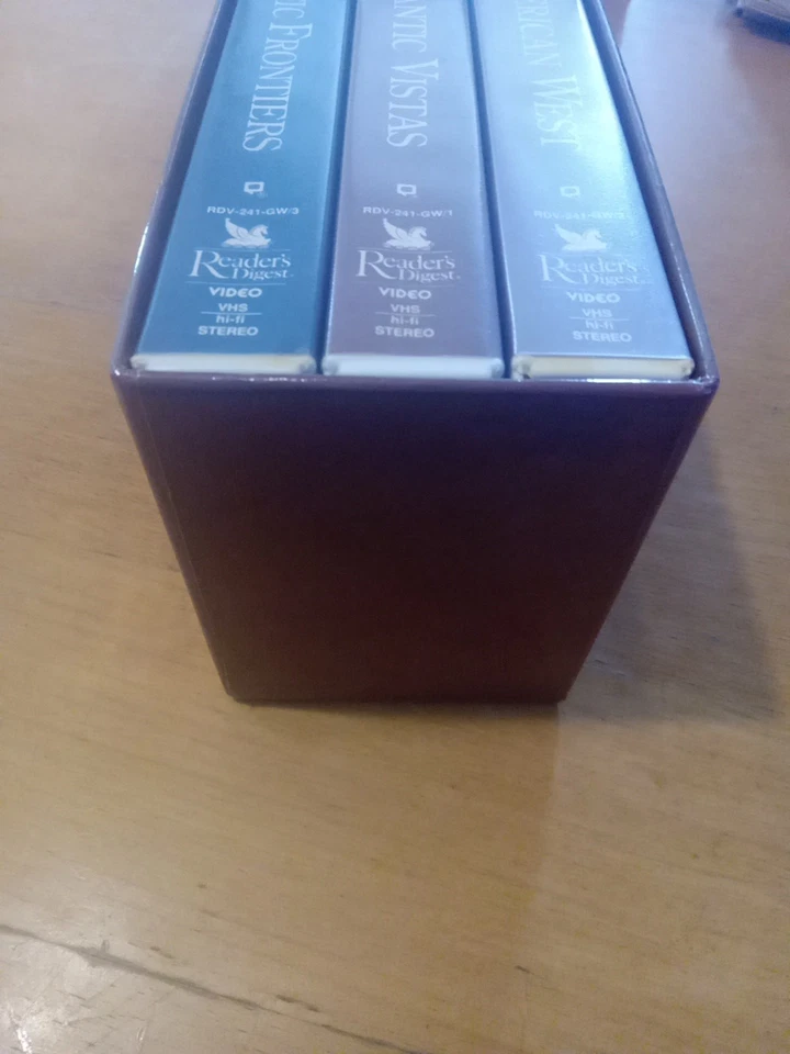 Reader's Digest VHS Scenic Wonders of the America 3-Tape Set Bundle - Image 4 of 4