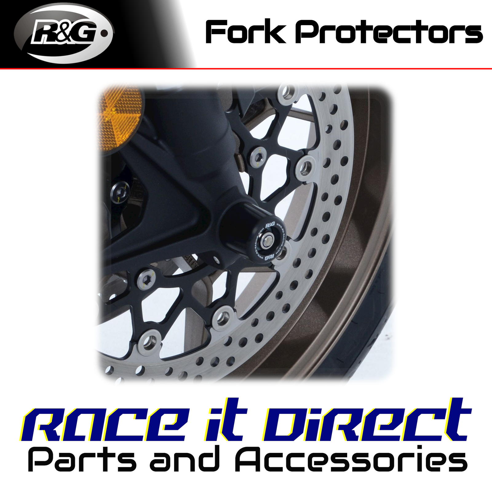 Fork Protectors for Honda CBR650R 2019-2026 R&G