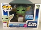 Funko Pop! Vinyl: Star Wars - Grogu (Flocked) - Target (Exclusive) #825