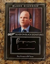 2024 Upper Deck Black Diamond James Bond 007 RORY KINNEAR Autograph Card #60/65