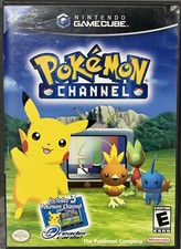 Vintage Nintendo Gamecube Pokemon Channel Pikachu Bros Trainer RPG Video Game